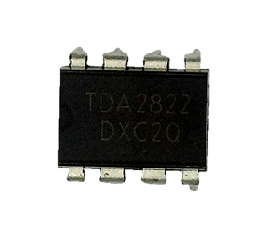 Circuito Integrado – CI TDA 2822 M 8 Pinos