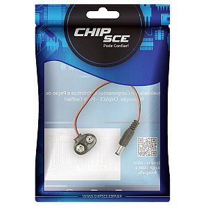 Clips Bateria 9V – Arduíno