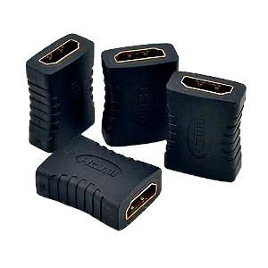 Conector Emenda HDMI Fêmea / Fêmea