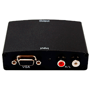 Conversor VGA x HDMI HD Vídeo + Áudio