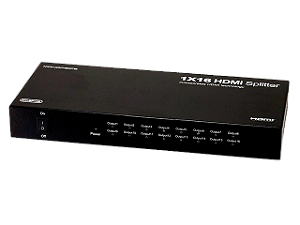 Distribuidor de Vídeo Splitter HDMI 1x16 portas