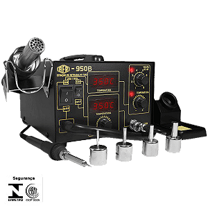 Estação de Retrabalho e Solda Digital AFR-950B