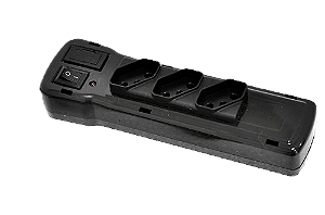 Filtro de Linha ABS 3 Tomadas Fiolux