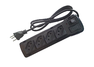 Filtro de Linha ABS 4 Tomadas Fiolux