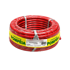 Fio Automotivo 9mm Profissional Vermelho Pompéia *Valor por metro*