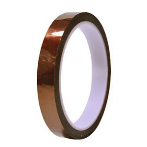 Fita Adesiva Poliamida Alta Temperatura Tipo Kapton Normal 13X33MM Hikari