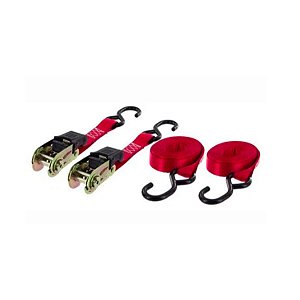 Fita com Catraca Emborrachada Par Vermelho AU520 Mutilaser