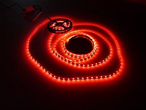 Fita Led 5050 12v 5 Metros Vermelho