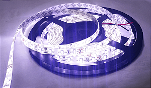 Fita Led 5630 12v Super Led 5 Metros 60 Leds Ip65 Branco Frio