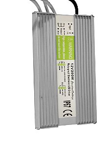 Fonte Blindada Driver LED 12v 200w