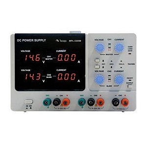 Fonte de Alimentação Regulável DC 5A 0 A 32V MPL-3305M Minipa