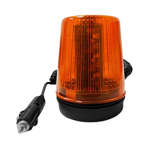 GIROFLEX LED 24V 24 LEDS BASE C/IMA AMARELO