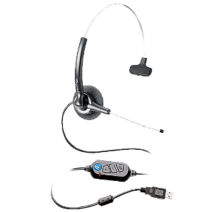 Headset Stile Compact VOIP USB