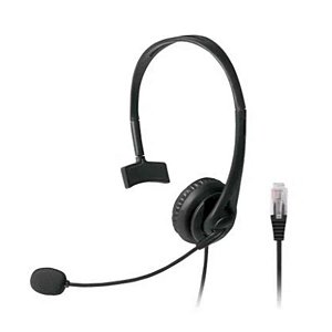 Headset Telemarketing Conexão RJ09 PH251 Multilaser