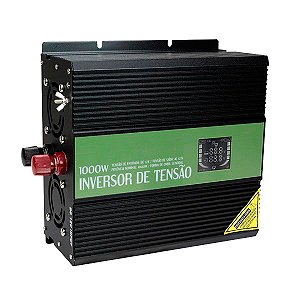 Inversor de Potência 12v 1000w 110v Onda Senoidal