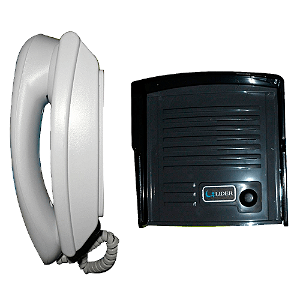 Kit Interfone Porteiro Eletrônico Lider LR-520B