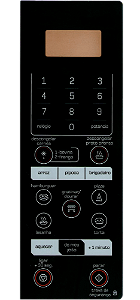 Membrana para Micro-ondas Brastemp BMK 35 AE all black - 2113047