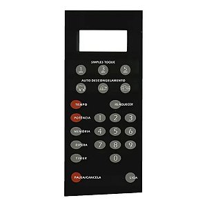 Membrana para Micro-ondas Brastemp BMP 28 EJB C/ DOUR - Preto - 2113007