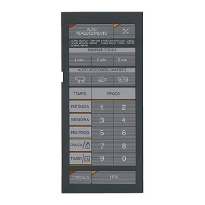Membrana para Micro-ondas Brastemp BMP 40 ES - Cinza - 2113013