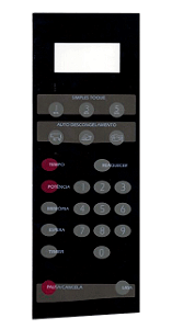 Membrana para Micro-ondas Brastemp BMP 40 ESB PRETA - 2113014