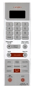 Membrana para Micro-ondas Brastemp BMS 25 AB SINGLE - 2113021