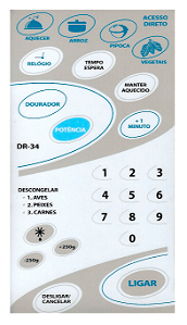 Membrana para Micro-ondas CCE DR 34 C/Dourador - 2115002