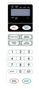 Membrana para Micro-ondas Daewoo OF 7892 - 2118001