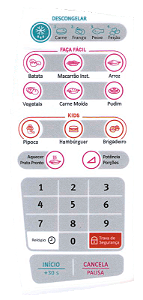 Membrana para Micro-ondas Electrolux MEF 30 - 2120030