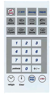 Membrana para Micro-ondas GE JEI 1185 C/Dourador - 2125002