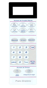 Membrana para Micro-ondas GE JEI 15010 - 2125003