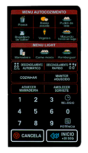 Membrana para Micro-ondas LG 3047 G 13 Pistas - 2126023