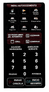 Membrana para Micro-ondas LG MH 4046 X - 2126025
