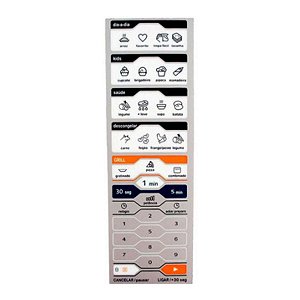 Membrana para Micro-ondas Midea MTAG 41 / MTAG 42 - 2136008
