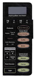 Membrana para Micro-ondas Panasonic NN 6956 PRT - 2128013