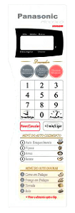Membrana para Micro-ondas Panasonic NN G 43 C/Relevo - 2128028