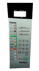 Membrana para Micro-ondas Panasonic NN ST 558 C/ Relevo