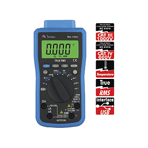 Multímetro Automotivo Minipa MA-120A