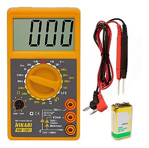 Multímetro Digital HM-1001 Hikari