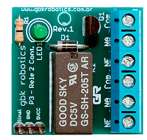 P3 – Modulo Rele com Saída Dupla