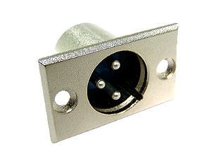 Pino Cannon Macho para Painel Metal