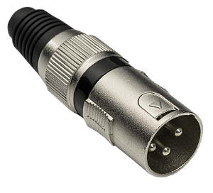 Pino Cannon XLR Macho 3 Pinos Santo Angelo