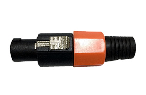 Pino Speakon Macho 4 Vias Para Cabo