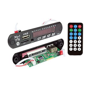Placa MP3 USB – com Bluetooth