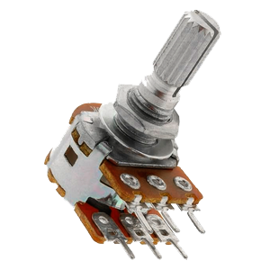 Potenciômetro Mini Linear duplo 10k