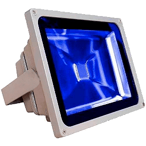 Refletor LED 220V 30W Azul