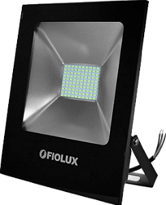 Refletor LED SMD 200W Fiolux Branco Frio