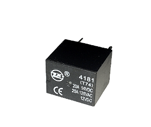 Rele 12v 20a 5 pinos mini