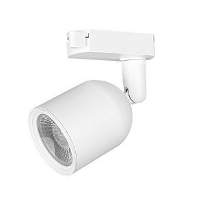 Spot LED De Trilho Elegance Branco T1 Branco Frio