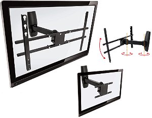 Suporte Articulado p/TVs LCD / PLASMA / LED de 10 a 47 Multivisão STPA 47