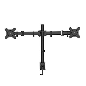 Suporte de Mesa para Monitores Duplo Sumay de LED, LCD e 3D, 13 a 27 POL
